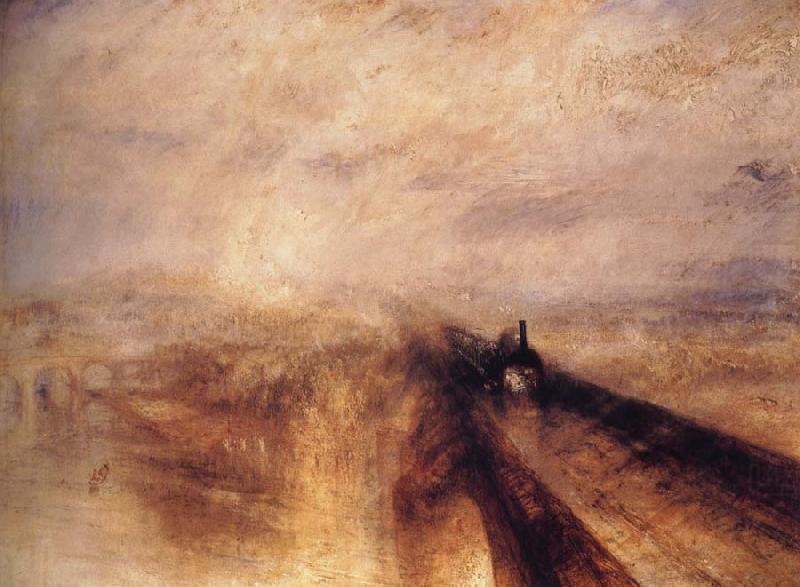 Joseph Mallord William Turner Rain,Steam and Speed china oil painting image